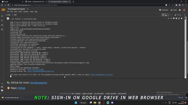 Protogen X3.4 In Google Colab Stable Diffusion | sd-1click-colab | 1-Click Google Colab Setup смотреть онлайн