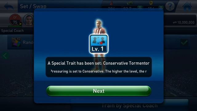 Pes Club Manager Special Traits settings #9 смотреть онлайн