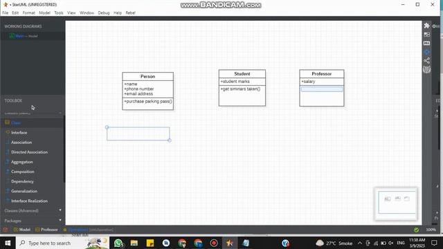 Simple class diagram by using STAR UML tool || How to use Star uml? смотреть онлайн
