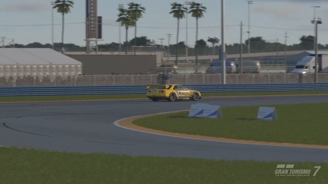 Gran Turismo 7 - Nissan GTR GT500 1998 Pennzoil - Daytona International Speedway смотреть онлайн