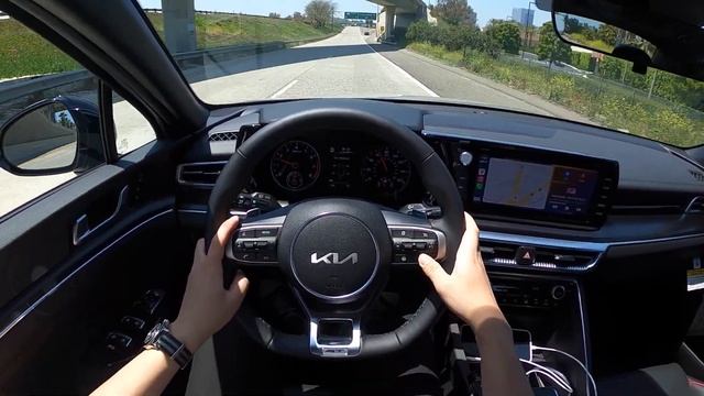 (290HP) 2023 Kia K5 GT 2.5T POV Test Drive смотреть онлайн