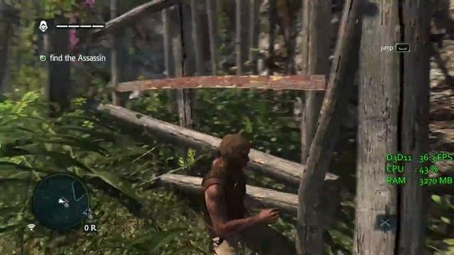 AMD Radeon RX 470 -- Intel Core i3-4160 -- Assassin's Creed IV Black Flag FPS Test смотреть онлайн