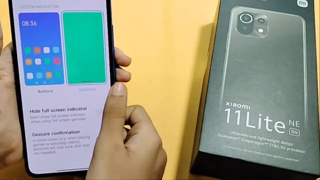 xiaomi 11 lite ne 5G full screen gesture setting | how to use system navigation | set navigation ba смотреть онлайн