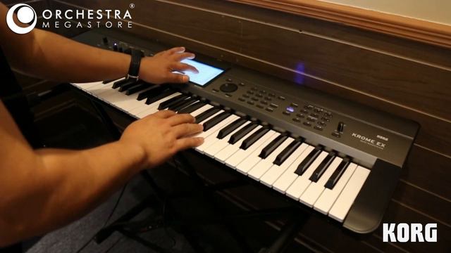 KORG Krome EX (Music Workstation) смотреть онлайн