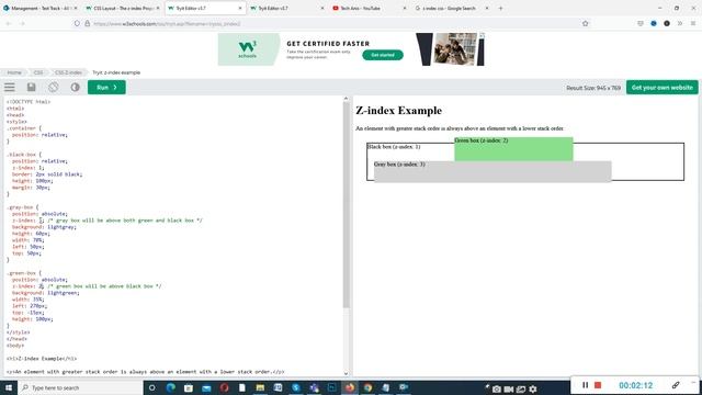 z index css | z index css tutorial | css z index | css tutorial in hindi | tech anis смотреть онлайн