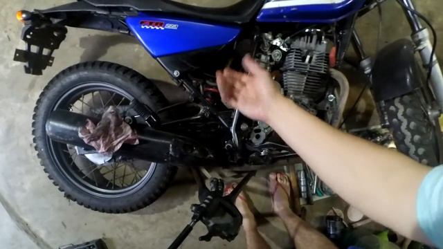 Неправильная сборка сцепления Honda FTR 223 и его исправление