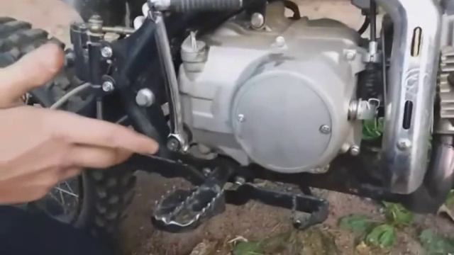 Обзор питбайк KAYO125cc 17/14 2012года.