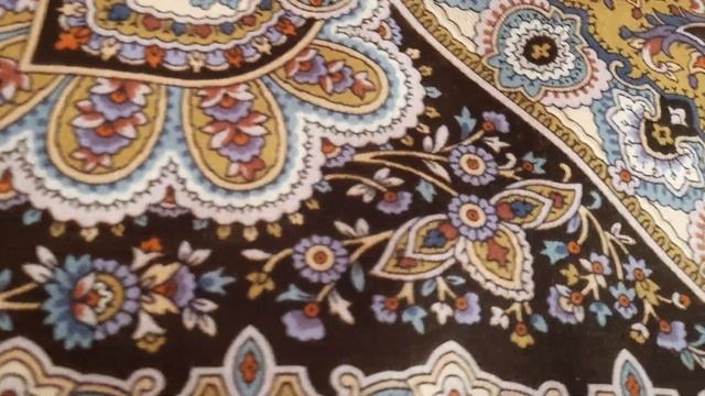 Павловопосадский шерстяной платок Свет в окошке.89×89 смотреть онлайн