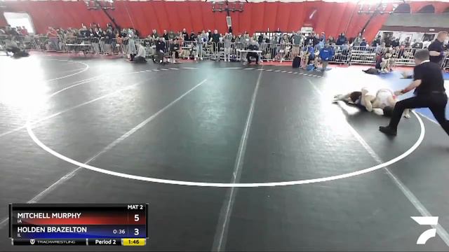132 Lbs Cons. Round 2 - Mitchell Murphy, IA Vs Holden Brazelton, IL B0ba смотреть онлайн