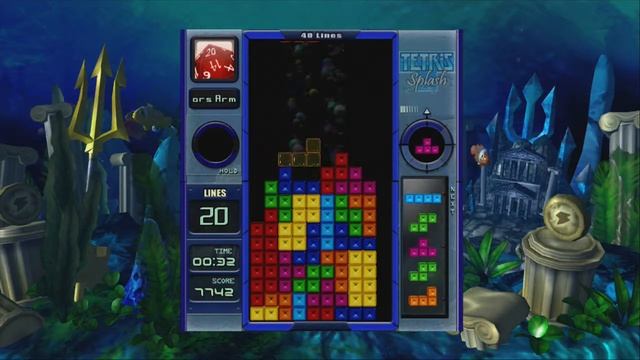 Tetris Splash 40 Lines - no hold - 47.16 смотреть онлайн