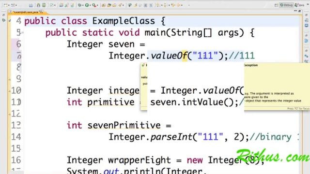 Java Wrapper Class Tutorial смотреть онлайн