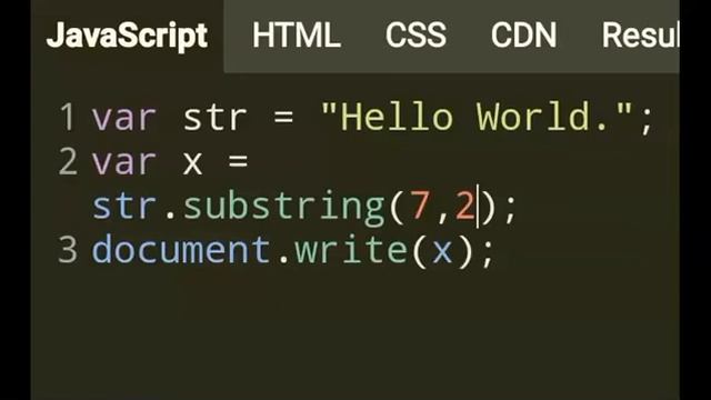 Learn JavaScript String Substring method | JavaScript tutorial for beginners #19 смотреть онлайн