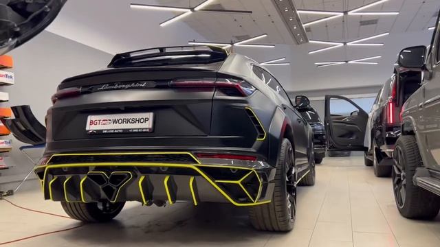 сделали тюнинг Lamborgini Urus - итоговый результат