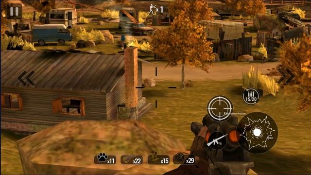 Zombie Hunter Sniper - Gameplay Walkthrough Part 12 - All Level (iOS Android) смотреть онлайн