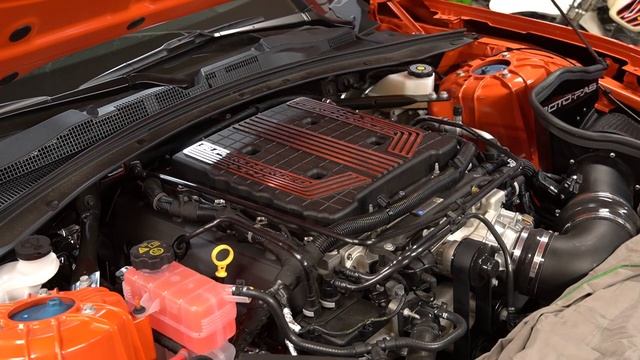 Camaro ZL1 1LE - MORE WHINE from Stock supercharger for free !!!! How to remove lid sound dampener смотреть онлайн