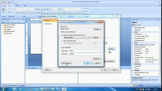 Generate report from excel file using Report Builder 3 0 смотреть онлайн