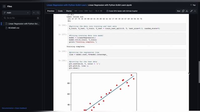 Linear Regression with python scikit learn смотреть онлайн