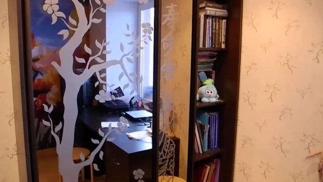 Наши шкафы-купе у клиентов 5 (пескоструй).MOV