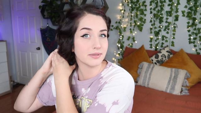 No Heat Styling my Frizzy Thick Wavy/Curly Hair with SOCKS!!! смотреть онлайн