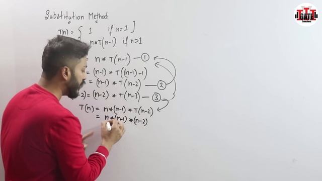 L-2.3: Recurrence Relation [ T(n)= n*T(n-1) ] | Substitution Method | Algorithm смотреть онлайн
