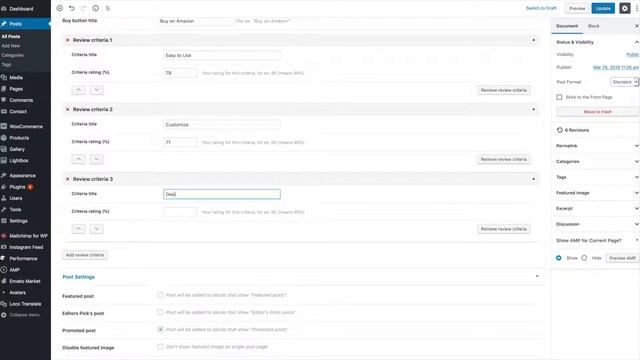 Ultimate WordPress Post Review - Premium WordPress plugin смотреть онлайн