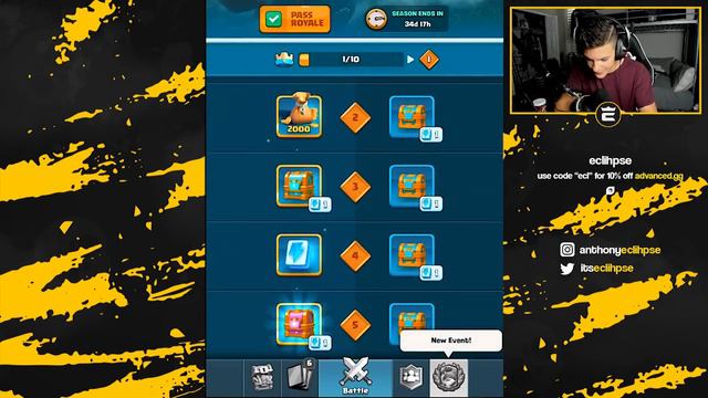 *COMPLETE* Clash Royale Battle Pass! (Season 1 NEW July Update) смотреть онлайн