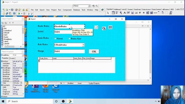 ?? Program Database Penjualan Buku | Menggunakan Delphi 7 ? смотреть онлайн