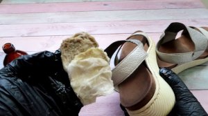 Самый НЕВЕРОЯТНЫЙ СПОСОБ очистить ПОЖЕЛТЕВШУЮ подошву ОБУВИ