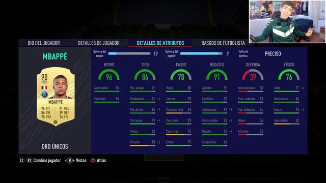 ¿QUIÉN ES MEJOR EN FIFA 21 NEYMAR O MBAPPÉ?🤔🤔