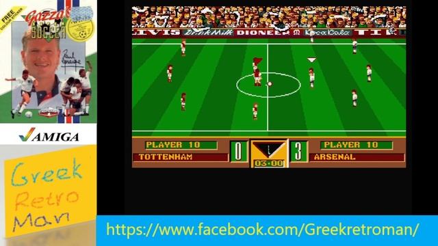 Ep. 102 Unboxing & Playing Gazza's Super Soccer - Gazza 2 Amiga game [Ελληνικά] смотреть онлайн