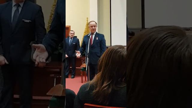Рождественское выступление В.А. Востротина. ТПП. 15.01.2018 смотреть онлайн