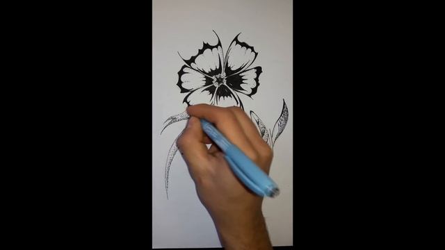 Рисуем цветы/flowers! смотреть онлайн