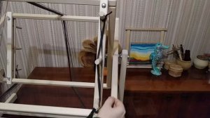 Снование основы на мельнице «Ладога».