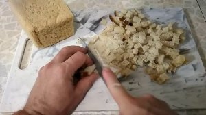 Как сушить сухари в духовке! Простой традиционный способ!