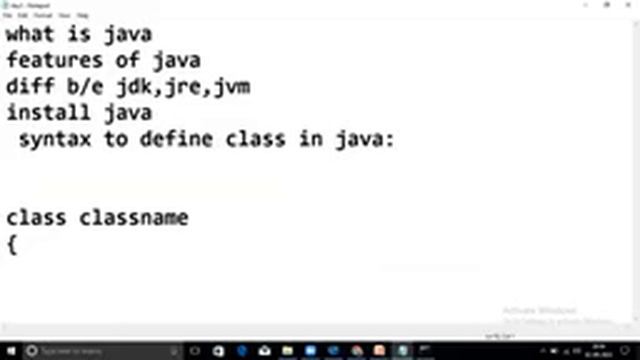 JAVA Hello world Program смотреть онлайн