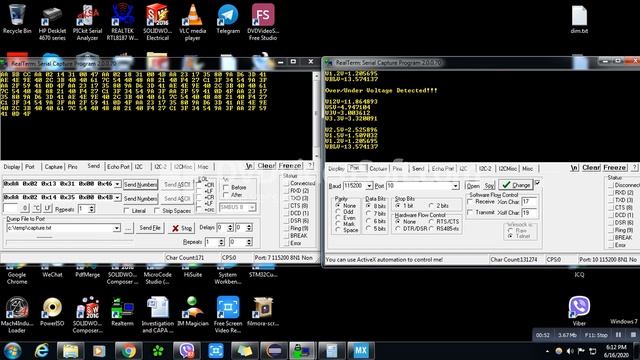 V monitor 8 voltages (ver 0.10) debug смотреть онлайн