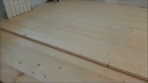 Деревянный пол на бетонное основание. Своими руками..mp4