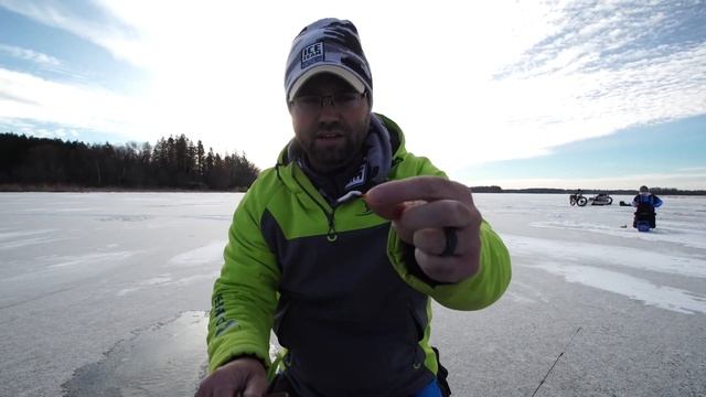 Largemouth BASS Ice Fishing - Gotta Love Bonus Fish!!
