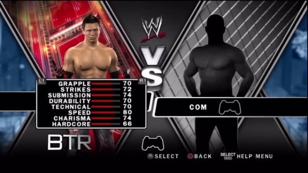 WWE Smackdown vs Raw 2010 Character Select Screen Including All DLC Packs Roster