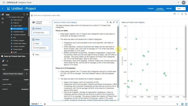OAC Natural Language Generation (NLG) Visualization смотреть онлайн