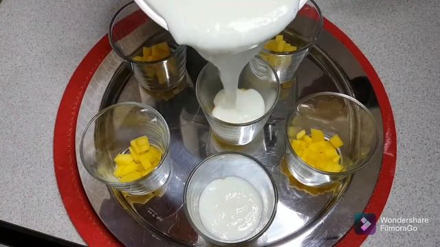 dessert al mango! pronto in 5 min con pochi ingredienti, facile e veloce смотреть онлайн