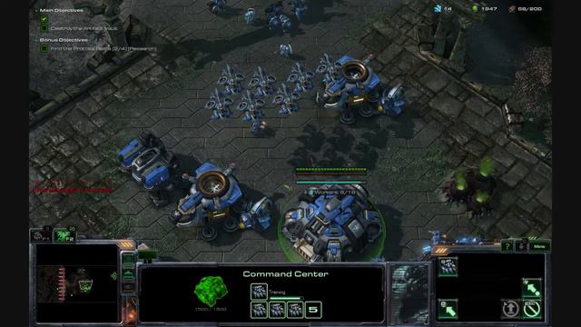 Starcraft 2 Wings Of Liberty - Mission 17 - Supernova смотреть онлайн