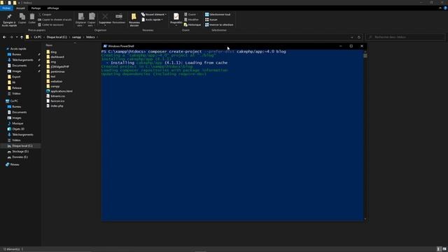 Créer un site web de A à Z avec le framework CakePHP 4 - 1 - Installation et configuration смотреть онлайн