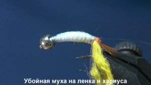 Убойная муха на ленка и хариуса