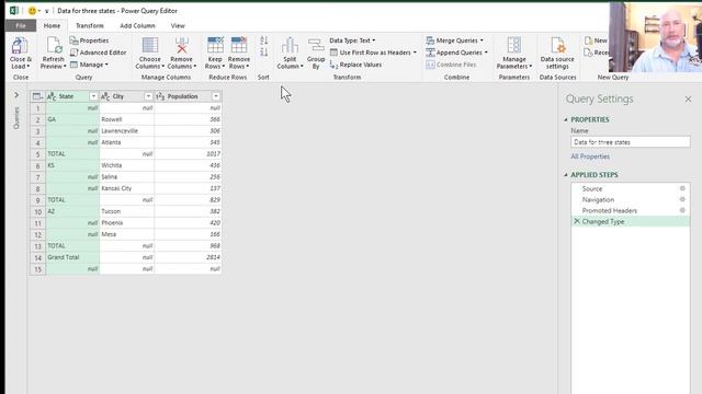 Use Excel's Get and Transform to change bad data into a flat file by Chris Menard смотреть онлайн