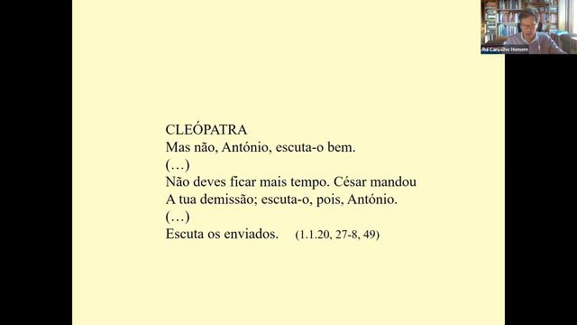 António e Cleópatra, de William Shakespeare, por Rui Carvalho Homem смотреть онлайн