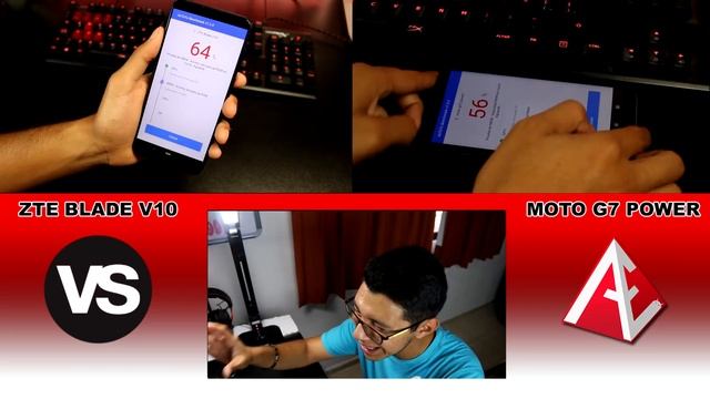 Moto G7 Power vs ZTE Blade V10 | Pruebas de rendimiento смотреть онлайн