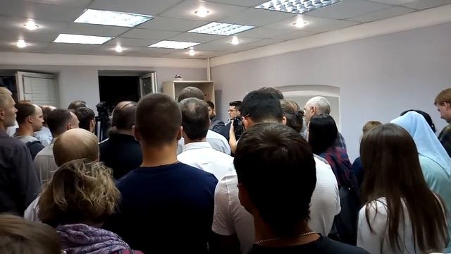 Открытие и освящение Московской школы византийского пения Схолион Псалтикис смотреть онлайн