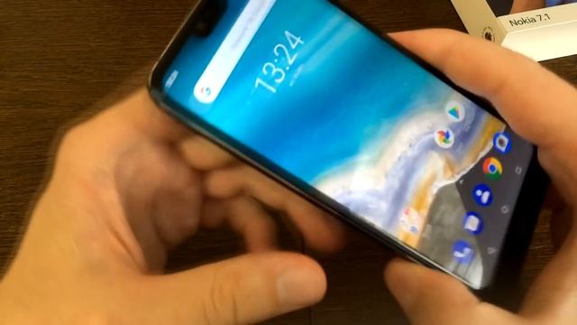Распаковка, обзор и характеристики Nokia 7.1