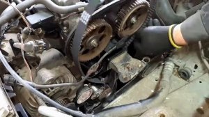 опель астра g 2001 год универсал замена ремня грм